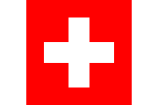 Flag of Switzerland home of the champion chocholics.