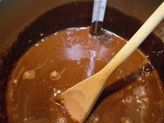 Ingredients mixed and ready to cook.