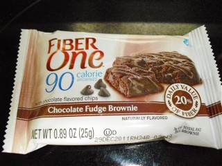 Fiber One brownie.