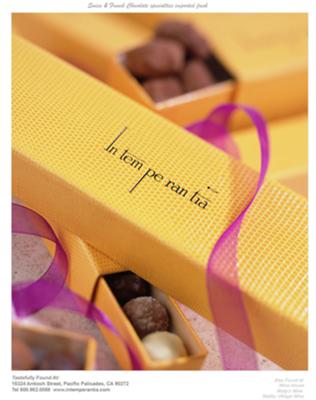 Intemperantia Chocolates Organic Truffles