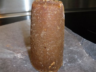 A pillar of piloncillo-mexican brown sugar
