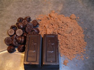 Sugar free chocolate chips, cocoa or baking chocolate great for maing homemade hot chocolate.