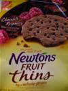 Package of Newtons Chocolate Raspberry  Cookies