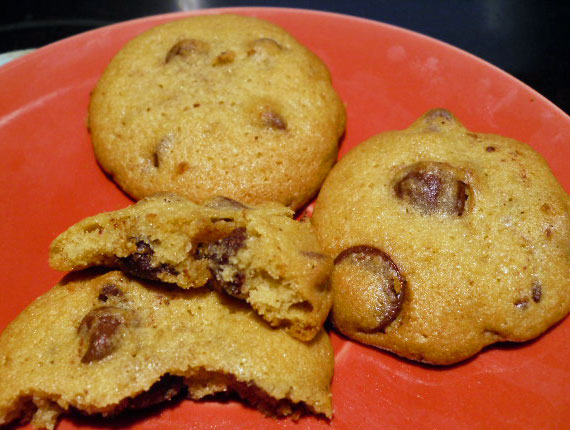 Dairy free chocolate chip cookies.