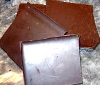 bittersweet chocolate squares
