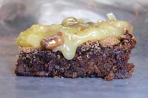 german chocolatebrownie